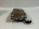 1/18 MIRA SOLIDO 1953 CHEVROLET CORVETTE BROWN ON RED - Photo 8