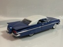 1/18 ROAD TOUGH 1959 CHEVROLET IMPALA BLUE ON WHITE  - Photo 5