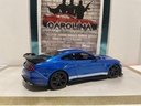 1/18: MAISTO 2020 SHELBY GT500 MUSTANG BLUE ON BLACK image