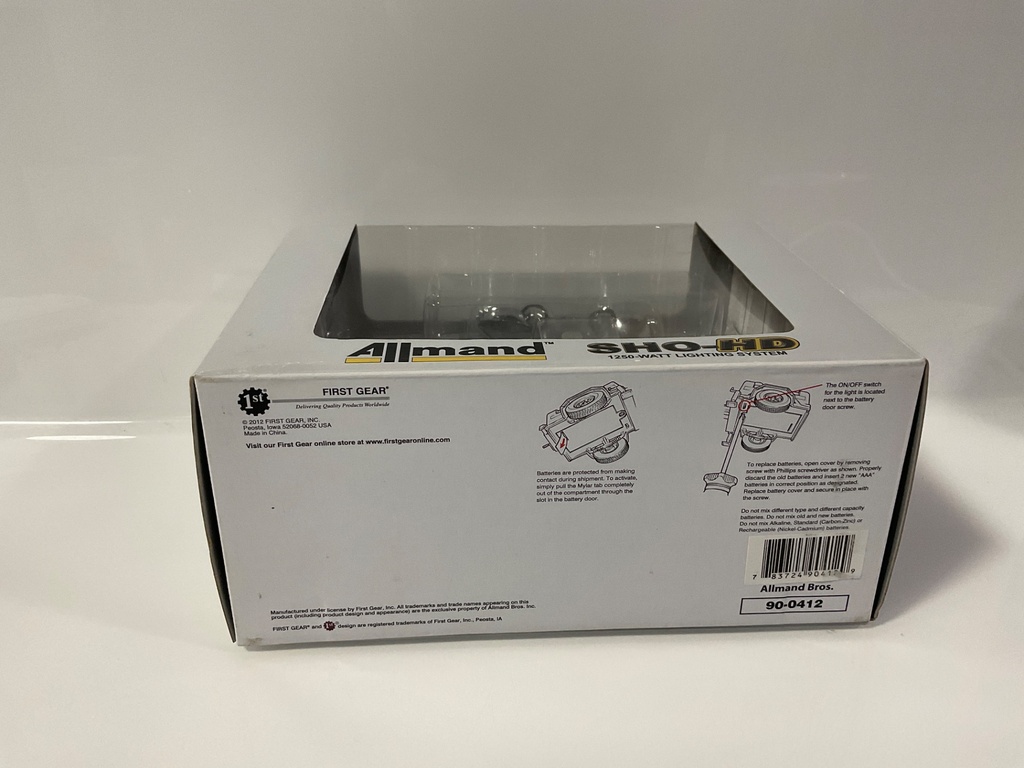 1/34 FIRST GEAR ALLMAND SHO-HD NIGHT-LITE PRO II 1250 WATT LIGHTING SYSTEM RARE  - Photo 4