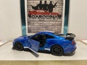 1/18: MAISTO 2020 SHELBY GT500 MUSTANG BLUE ON BLACK image