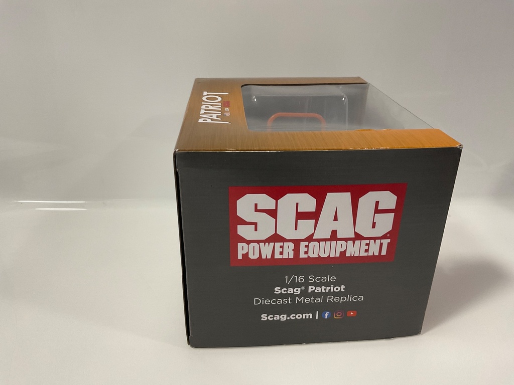 1/16 FIRST GEAR SCAG PATRIOT ZERO TURN MOWER  - Photo 3