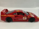 1/18 BURAGO 1987 FERRARI F40 RED ON GREY - Photo 7