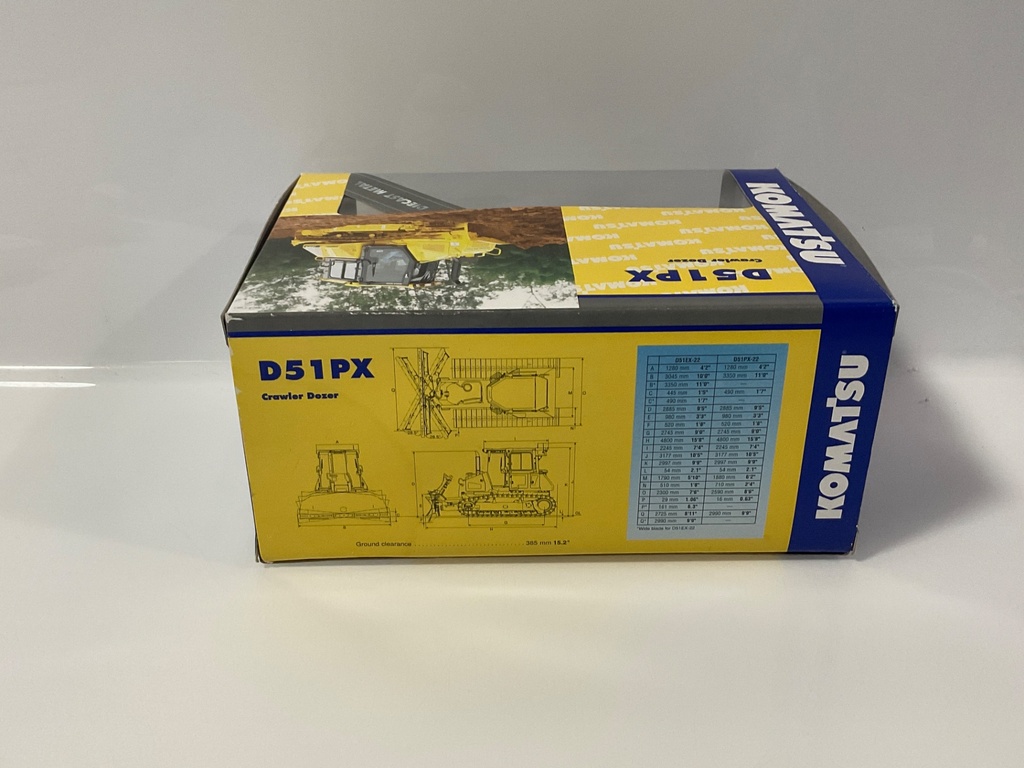 1/50 1ST GEAR KOMATSU D51PX CRAWLER DOZER  - Photo 3
