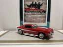 1/18: ERTL 1970 CHEVROLET CAMARO SS RED ON BLACK WITH WHITE STRIPE image
