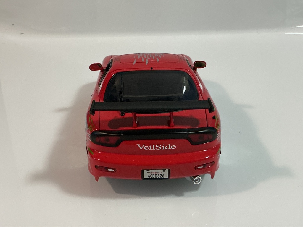 1/18 RACING CHAMPIONS 1993 MAZDA RX7 RED ON TAN / BLACK - Photo 4