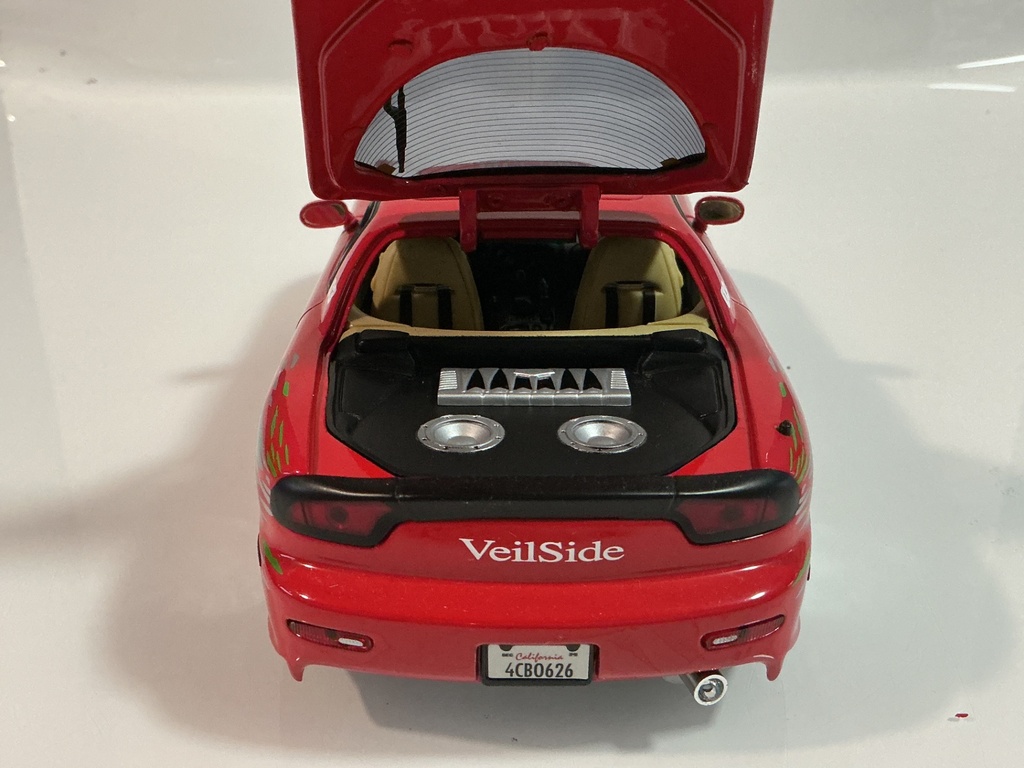 1/18 RACING CHAMPIONS 1993 MAZDA RX7 RED ON TAN / BLACK - Photo 5