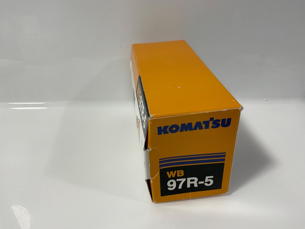 1/50 OLD CARS WB97R-5 KOMATSU TRACTOR LOADER BACKHOE DISCONTINUED 🇮🇹  - Photo 2