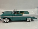 1/18 ROAD SIGNATURE 1956 CHEVROLET BEL AIR BLUE ON WHITE - Photo 2