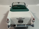 1/18 ROAD SIGNATURE 1956 CHEVROLET BEL AIR BLUE ON WHITE - Photo 4