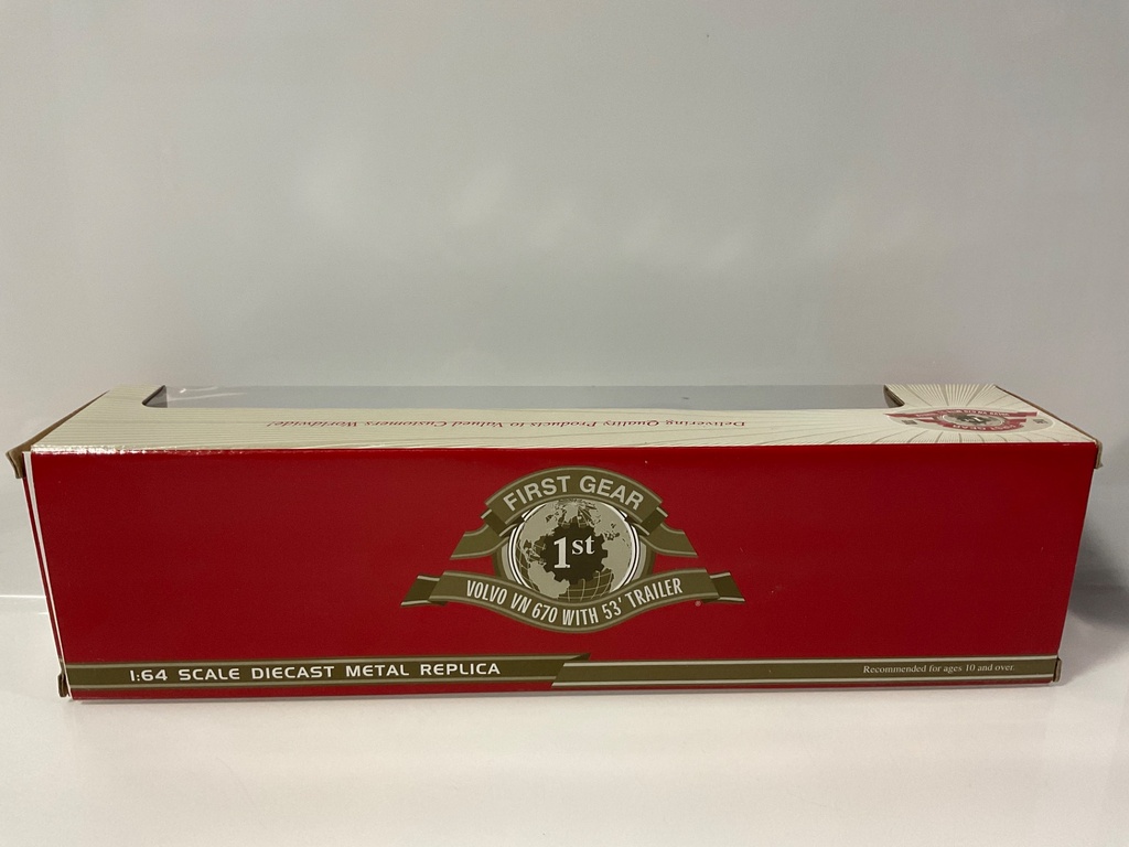 1/64 FIRST GEAR VOLVO VN 670 TRACTOR AND 53’ TRAILER USPS 60-0008 - Photo 3