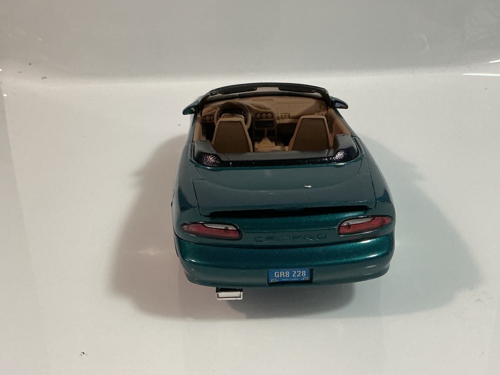1/18 ERTL 1996 CHEVROLET CAMARO GREEN ON BROWN  - Photo 4