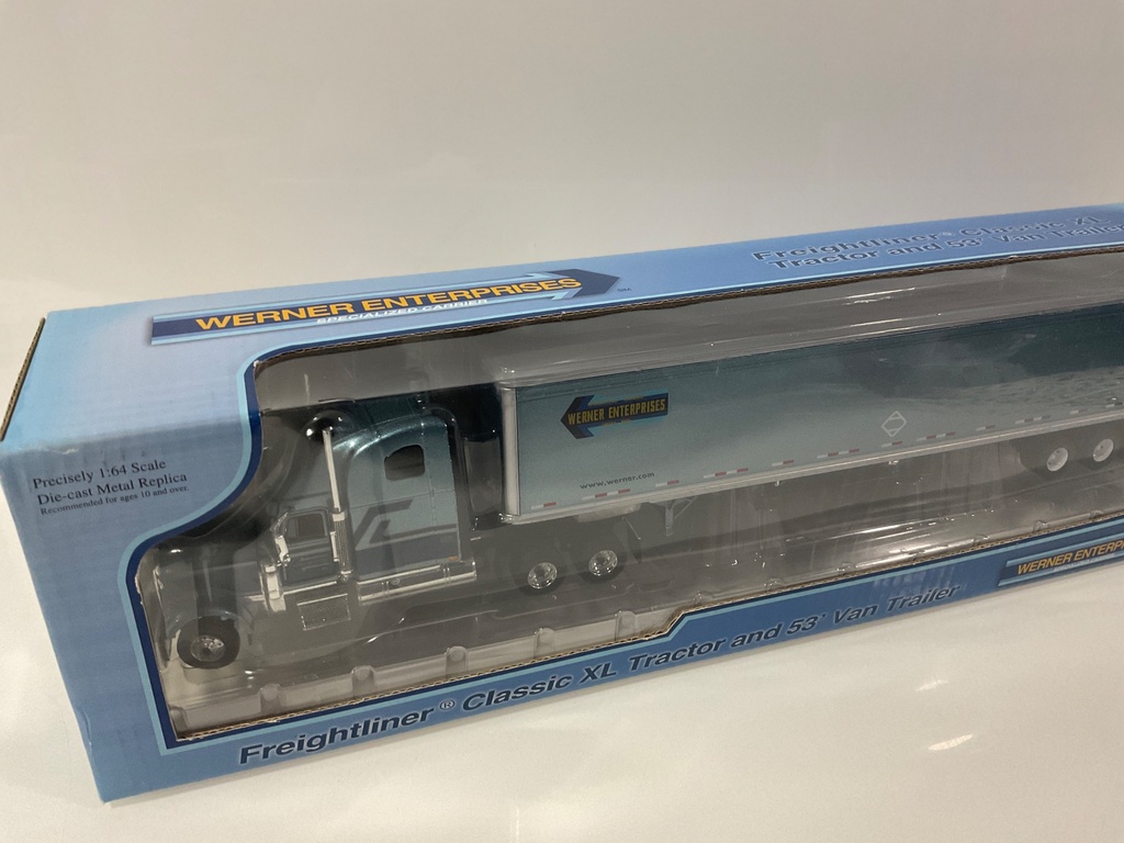 1/64 FIRST GEAR FREIGHTLINER CLASSIC XL WERNER ENTERPRISES 60-0123 - Photo 2