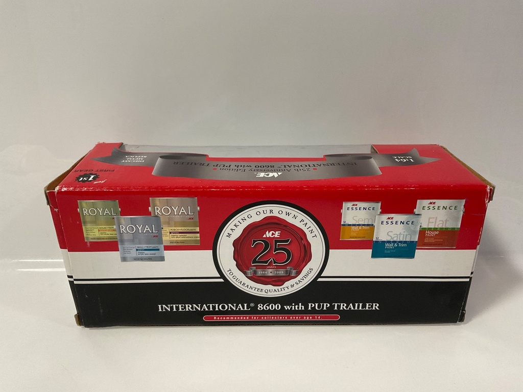 1/64 FIRST GEAR INTERNATIONAL 8600 W/ PUP TRAILER ACE HARDWARE  69-0174 - Photo 4