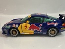 1/18 SUN STAR PORSCHE 911 GT 3R #7 BLUE ON WHITE [RASHING ALL OVER CAR] - Photo 2