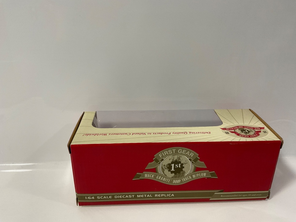 1/64 FIRST GEAR COLORADO DOT DUMP TRUCK WITH SNOW PLOW 60-0029 - Photo 4