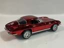 1/18 ERTL 1963 CHEVROLET CORVETTE METALLIC SHINY RED ON BLACK - Photo 6