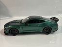 1/18 MAISTO 2020 MUSTANG SHELBY GT500 GREEN ON BLACK - Photo 3