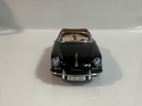 1/18 BURAGO PORSCHE 356 B 1961 BLACK ON TAN - Photo 2