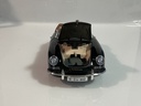 1/18 BURAGO PORSCHE 356 B 1961 BLACK ON TAN - Photo 3