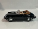 1/18 BURAGO PORSCHE 356 B 1961 BLACK ON TAN - Photo 4