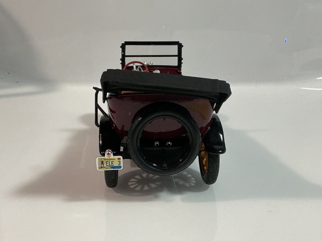 1/18 SIGNATURE 1917 TOURING CAR BURGUNDY ON BLACK [SEE PICS] - Photo 4