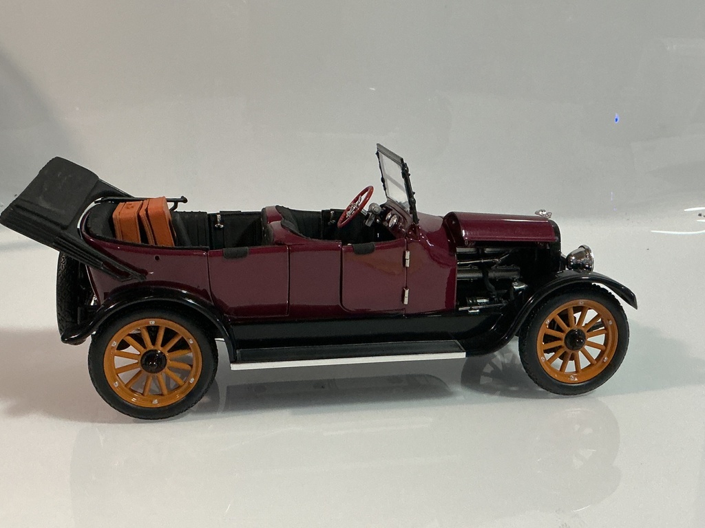 1/18 SIGNATURE 1917 TOURING CAR BURGUNDY ON BLACK [SEE PICS] - Photo 5