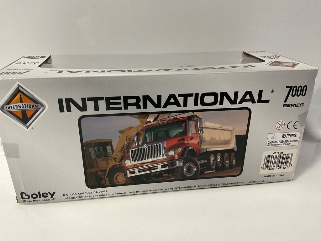 1/32 BOLEY INTERNATIONAL DUMP TRUCK 7000 SERIES SILVER  - Photo 3