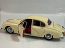 1/18 MAISTO 1959 JAGUAR MARK II CREAM ON RED - Photo 4