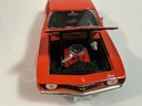 1/18 ERTL 1969 CHEVROLET CAMARO ORANGE ON BLACK - Photo 3