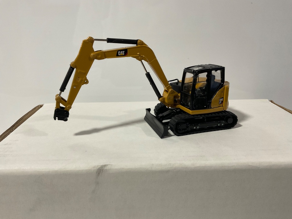 1/50 DIE CAST MASTERS CAT 308 CR MINI HYDRAULIC EXCAVATOR 85596 - Photo 3