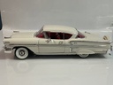 1/18 ERTL 1958 CHEVROLET IMPALA WHITE ON RED - Photo 2