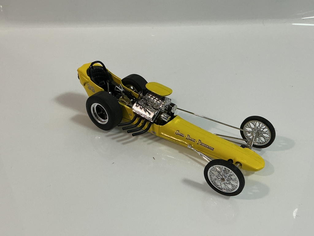 1/18 1320 INC #3221 YELLOW GREER BLACK PRUDHOMME [BROKEN TIRE AXEL] - Photo 6