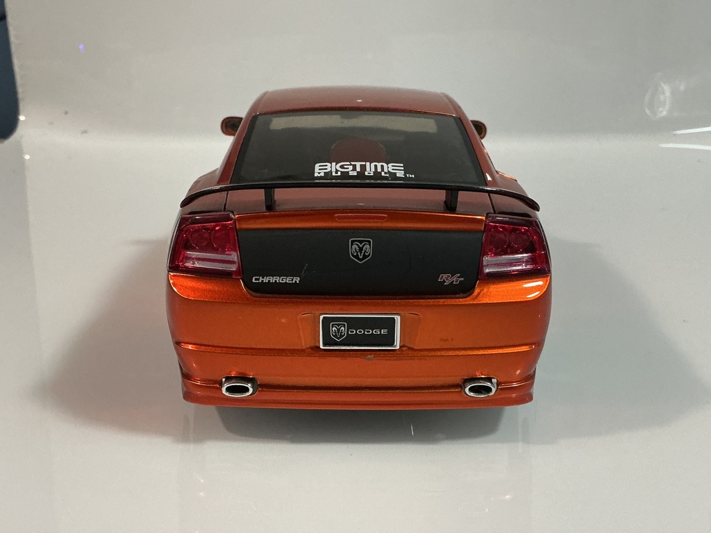 1/18 JADA 2006 CHARGER R/T ORANGE ON BLACK - Photo 4