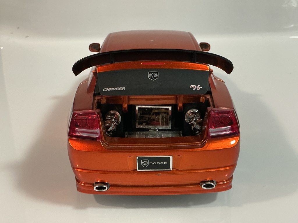 1/18 JADA 2006 CHARGER R/T ORANGE ON BLACK - Photo 5