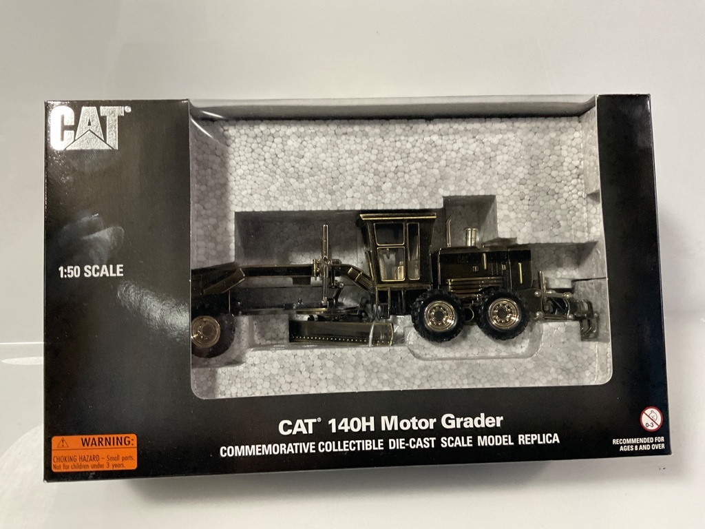 1/50 NORSCOT CAT 140H MOTOR GRADER BRONZE  - Photo 2