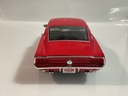 1/18 ERTL AMERICAN MUSCLE 1968 FORD MUSTANG RED ON BLACK - Photo 4