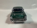 1/18 MOTORMAX 1957 CHEVY BEL AIR GREEN ON BLACK - Photo 7