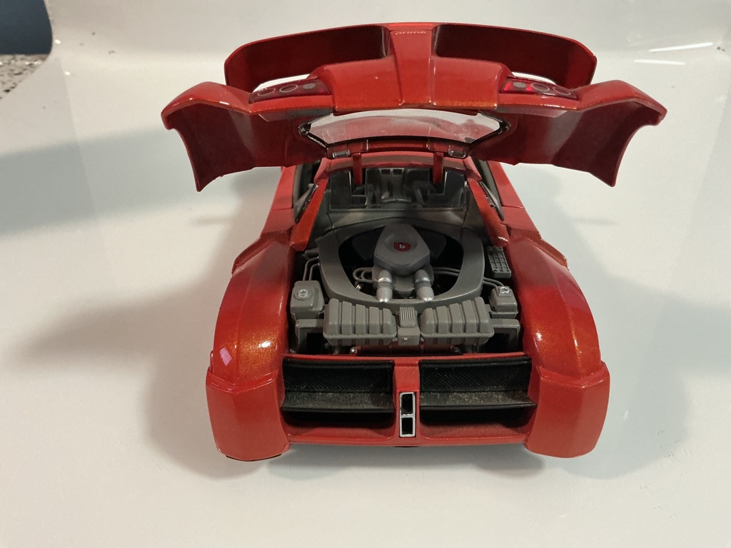 1/18 BURAGO 2002 PRIMA GIUGIARO RED ON BLACK - Photo 6
