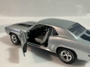 1/18 ERTL 1969 CHEVROLET CAMARO SILVER / BLACK  - Photo 4