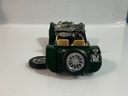 1/18 BURAGO JAGUAR SS 100 1937 GREEN ON CREAM  - Photo 3