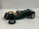 1/18 BURAGO JAGUAR SS 100 1937 GREEN ON CREAM  - Photo 4