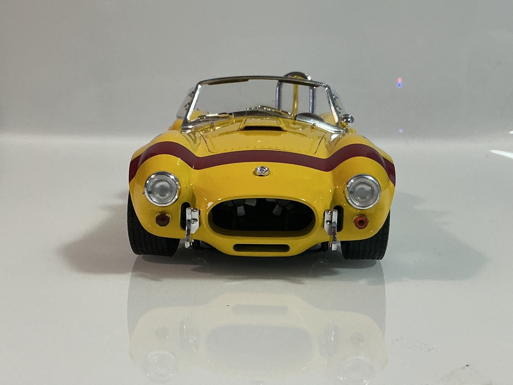 1/18 SHELBY COBRA 427 S/C YELLOW ON BLACK - Photo 7