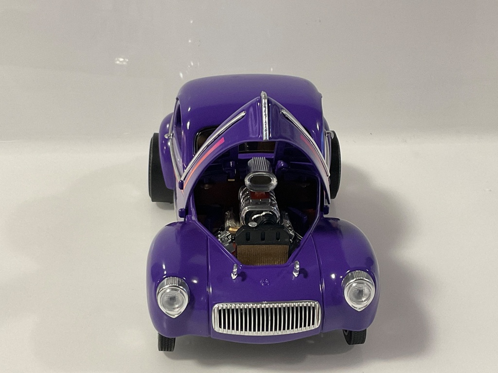 1/18 ROAD LEGENDS 1941 WILLYS PURPLE ON TAN - Photo 4