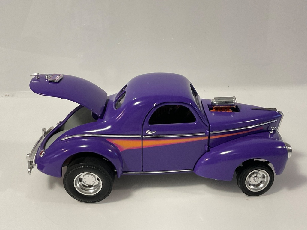 1/18 ROAD LEGENDS 1941 WILLYS PURPLE ON TAN - Photo 5