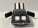 1/18 ERTL 1969 CHEVROLET CAMARO BLACK/WHITE ON BLACK - Photo 3