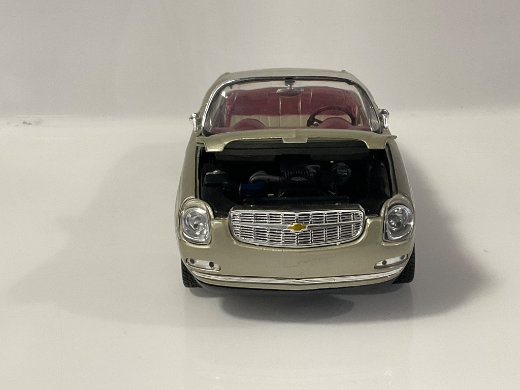 1/18 MOTOR MAX CHEVY BEL AIR CONCEPT TAN ON RED/TAN - Photo 5