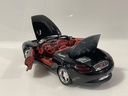 1/18 MAISTO MUSTANG MACH III BLACK ON RED - Photo 2