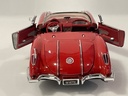 1/18 MOTOR MAX 1958 CORVETTE RED ON RED - Photo 3