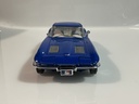 1/18 ERTL 1963 CHEVROLET CORVETTE BLUE ON WHITE - Photo 6